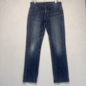 Lucky Brand 221 Original Straight Jeans Men's Size 30 x 32 Blue Stretch Denim